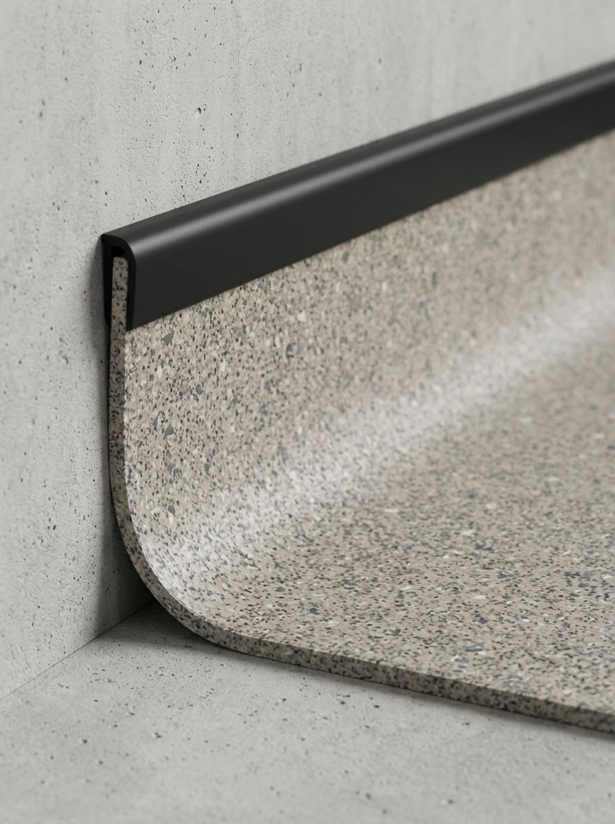 Capping Strip for Vinyl Flooring (PVC Wall Finish Trim)