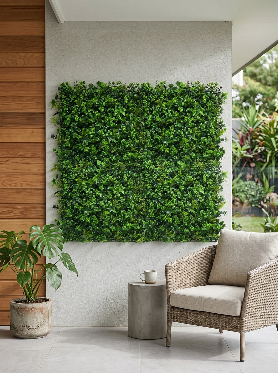 Tropic Artificial Hedge Wall Panel – Indoor & Outdoor Green Wall System